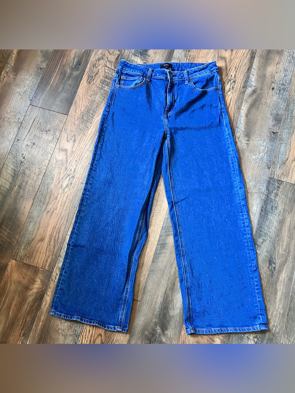 ~*~ Quince Bella Stretch Relaxed Straight Jeans High-Rise Jeans 30/28 ~*~